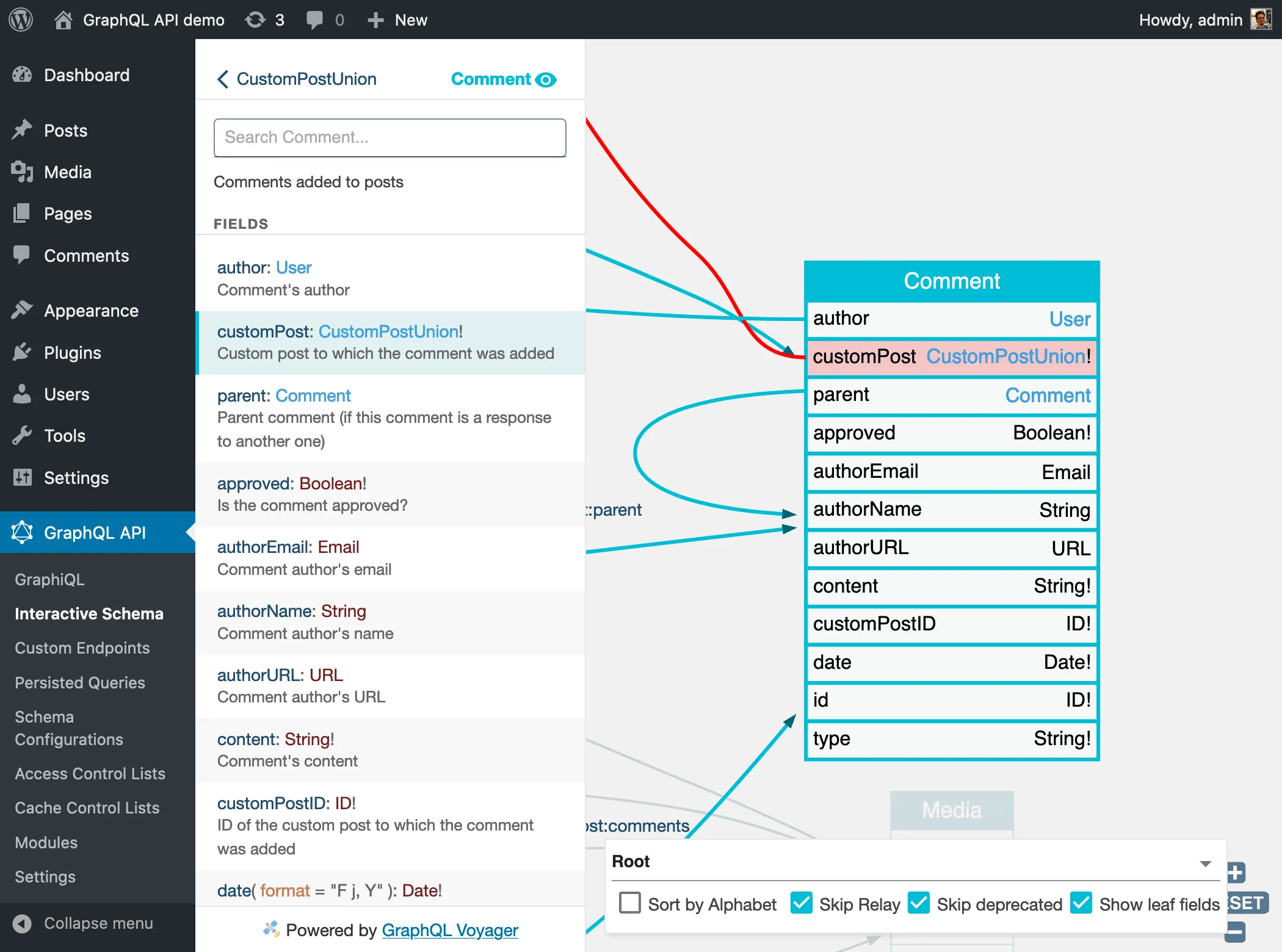 `Comment` type Comment type