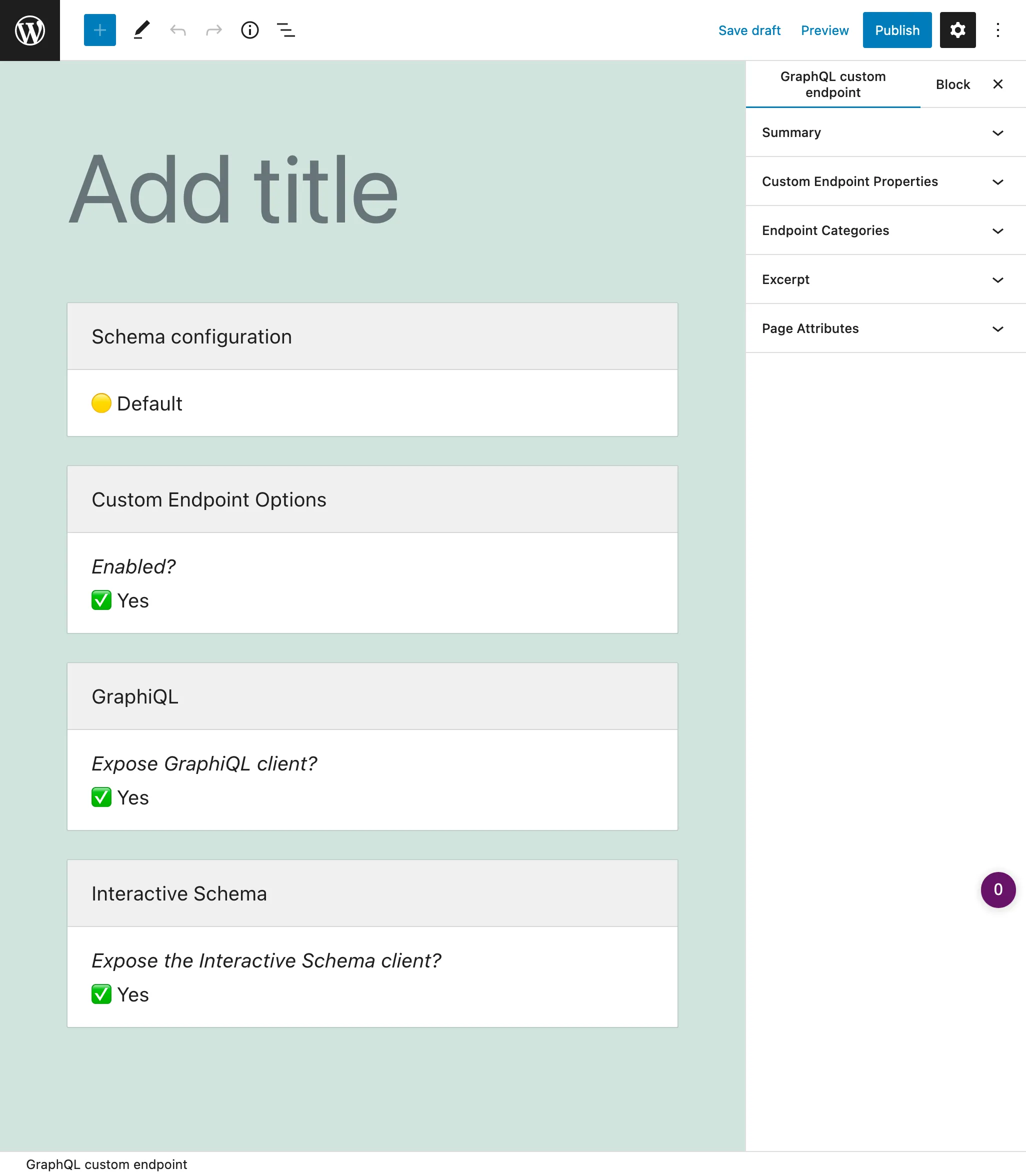Creating a new Custom Endpoint Creating a new Custom Endpoint