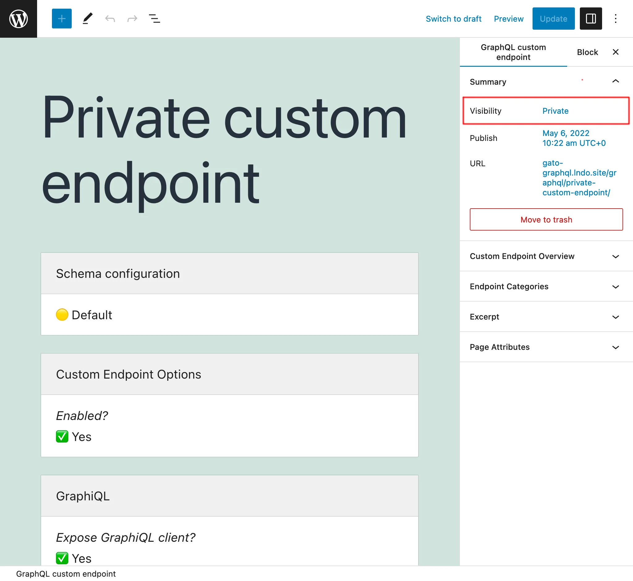 Private Custom Endpoint Private Custom Endpoint